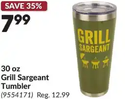 Princess Auto 30 oz Grill Sargeant offer