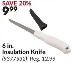 Princess Auto 6 in. Insulation Knife offer
