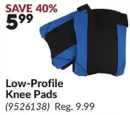 Princess Auto Low-Profile Knee Pads offer