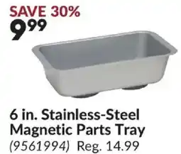 Princess Auto 6 in. Stainless-Steel Magnetic Parts Tray offer
