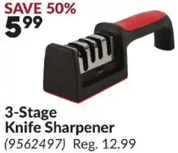 Princess Auto 3-Stage Knife Sharpener offer