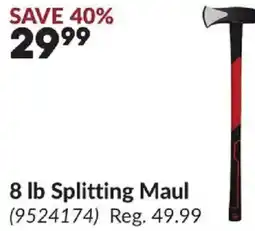 Princess Auto 8 lb Splitting Maul offer