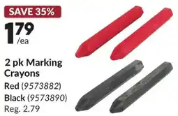 Princess Auto 2 pk Marking Crayons offer