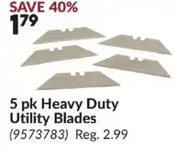 Princess Auto 5 pk Heavy Duty Utility Blades offer