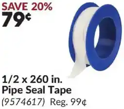 Princess Auto 1/2 x 260 in. Pipe Seal Tape offer
