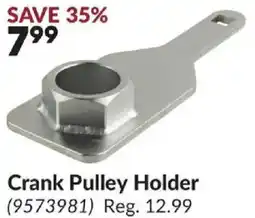 Princess Auto Crank Pulley Holder offer