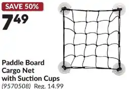 Princess Auto Paddle Board Cargo Net with Suction Cups offer