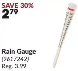 Princess Auto Rain Gauge offer