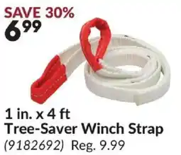 Princess Auto 1 in. x 4 ft Tree-Saver Winch Strap offer