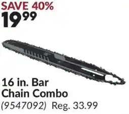 Princess Auto 16 in. Bar Chain Combo offer