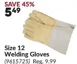 Princess Auto Size 12 Welding Gloves offer