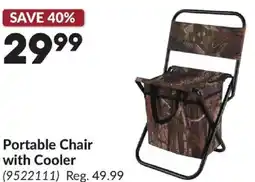 Princess Auto Portable Chair with Cooler offer