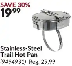 Princess Auto Stainless-Steel Trail Hot Pan offer