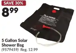 Princess Auto 5 Gallon Solar Shower Bag offer