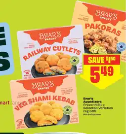 FreshCo Brar's Appetizers offer