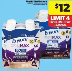 Real Canadian Superstore Ensure protein max offer