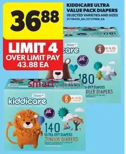 Real Canadian Superstore Kiddicare ultra value pack diapers offer