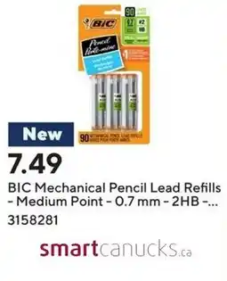 Staples BIC Mechanical Pencil Lead Refills offer
