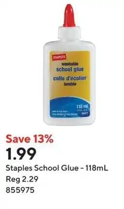 Staples Staples School Glue offer