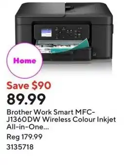 Staples Brother Work Smart MFC offer