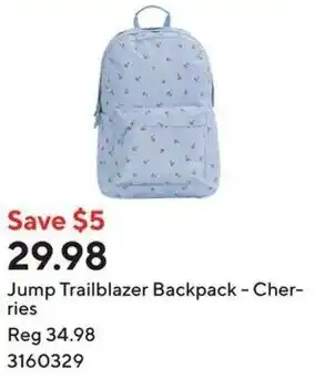 Staples Jump Trailblazer Backpack - Cherries offer