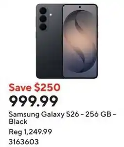 Staples Samsung Galaxy S26-256 GB offer