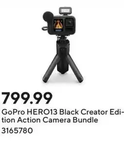 Staples GoPro HERO13 Black Creator Edi- tion Action Camera Bundle offer