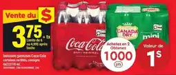 Maxi boissons gazeuses Coca-Cola certaines offer