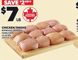 Loblaws Chicken thighs offer