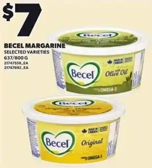 Loblaws Becel margarine offer
