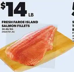 Loblaws Fresh faroe island salmon fillets offer