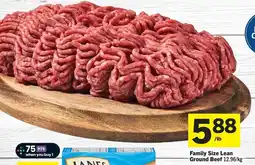 Foodland Family Size Lean Ground Beef offer