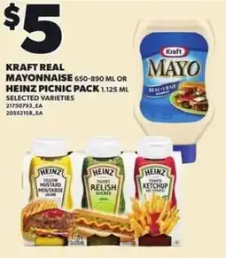 Loblaws Kraft real mayonnaise offer