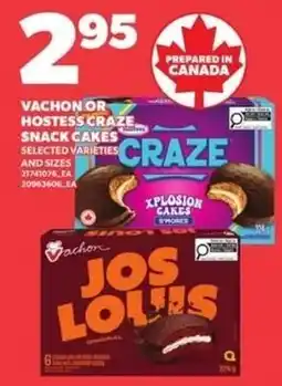 Loblaws Vachon or hostess craze, snack cakes offer