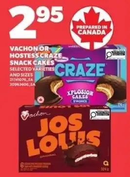 Loblaws Vachon or hostess craze, snack cakes offer