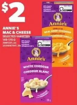 Loblaws Annie's mac & cheese offer