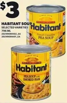 Loblaws Habitant soup offer