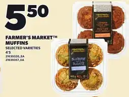 Loblaws Farmer's market muffins offer