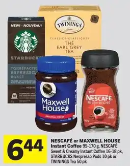 Foodland Nescafé or maxwell house instant coffee offer