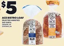 Loblaws Ace bistro loaf offer
