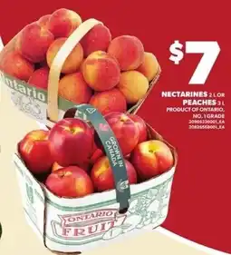 Loblaws Nectarines or peaches offer