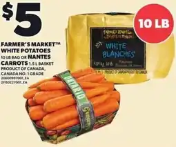 Loblaws Farmer's market white potatoes offer