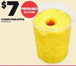 Loblaws Cored pineapple offer