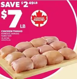 Loblaws Chicken thighs offer