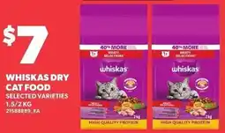 Loblaws Whiskas dry cat food offer