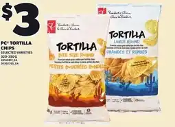Loblaws Pc chips tortilla offer