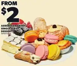 Loblaws Assorted bakery single serve desserts offer