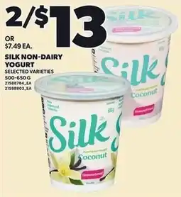 Loblaws Silk non-dairy yogurt offer
