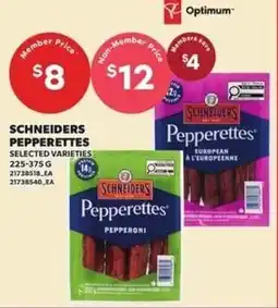 Loblaws Schneiders pepperettes offer