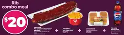 Loblaws Rib combo meal offer